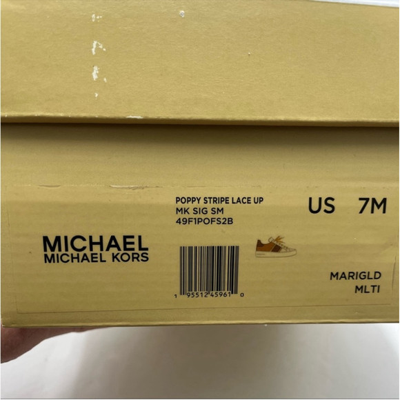 MICHAEL KORS POPPY STRIPE LACE
UP Sneaker - Picture 10 of 10